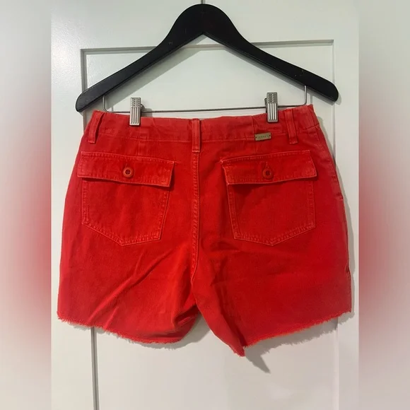 LE SUPERBE Beach Crawler Shorts - red NWOT size 4